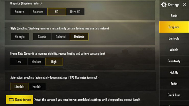 Cách giảm lag, Ping và tụt FPS của PUBG Mobile 1