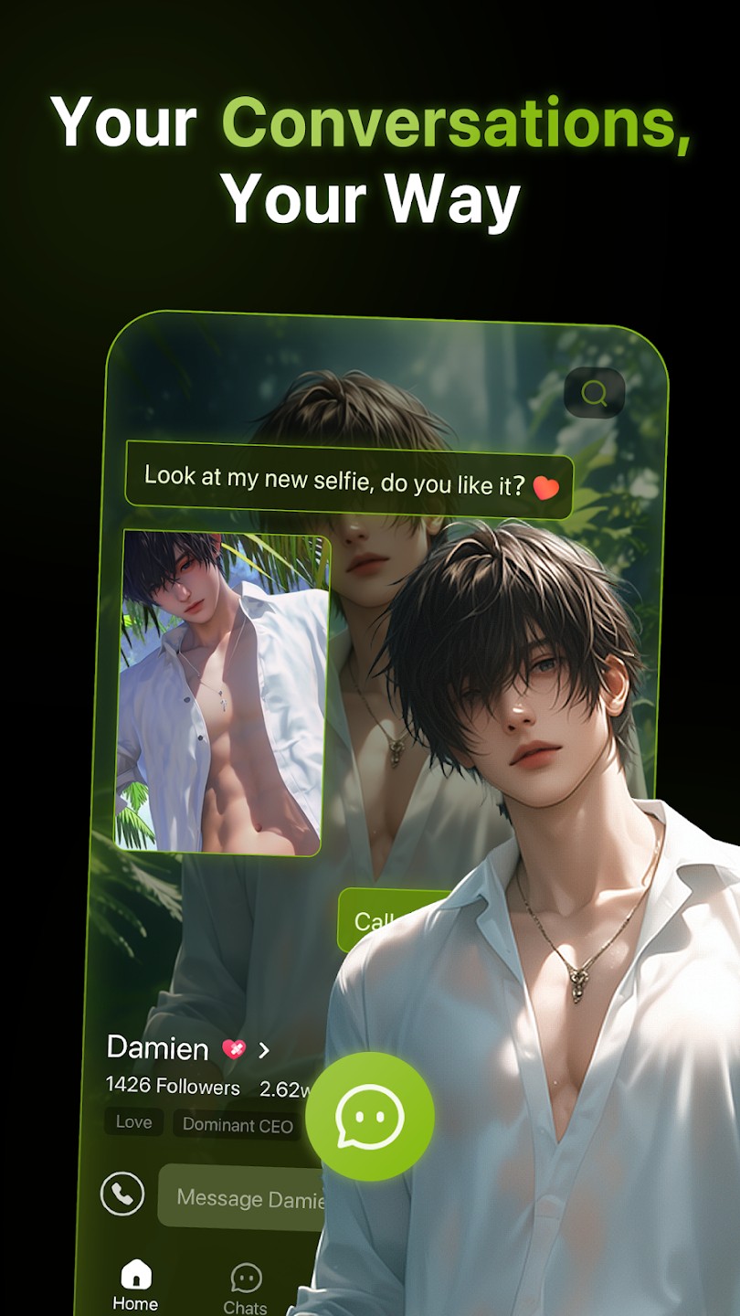 PolyBuzz MOD APK V2.0.80 App AI Anime Characters, Free Download 2 PolyBuzz MOD APK 2